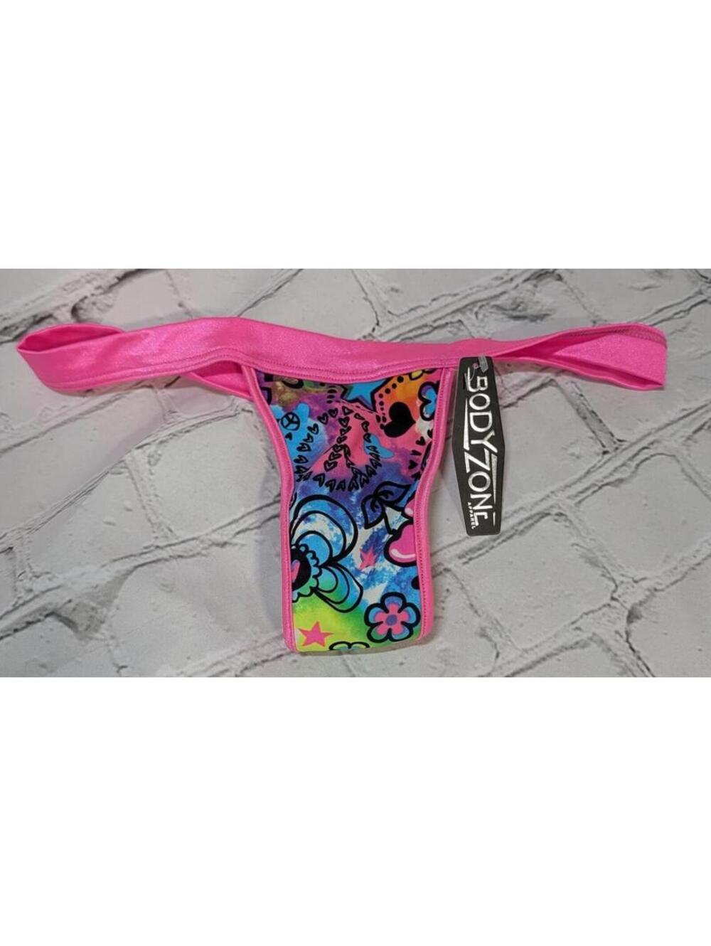 RARE VINTAGE Peace N Love BODYZONE comfort thong NWT